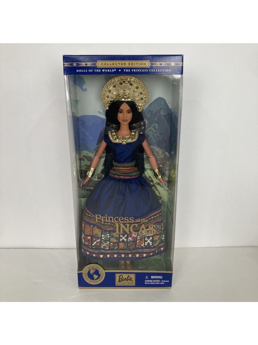 Barbie Dolls of the World Princess Collection Princess of the Incas New in Box